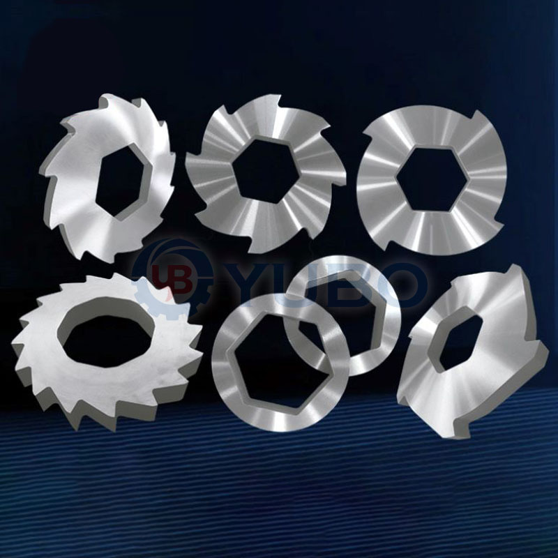 Double shaft shredder blade