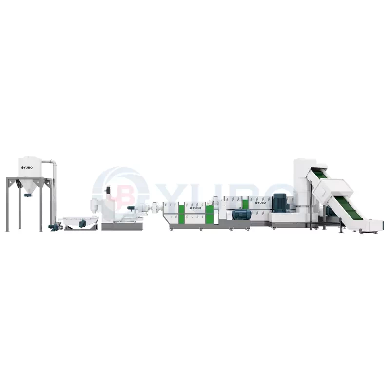 TWO-STAGE PE/PP SOFT MATERIAL GRANULATION LINE